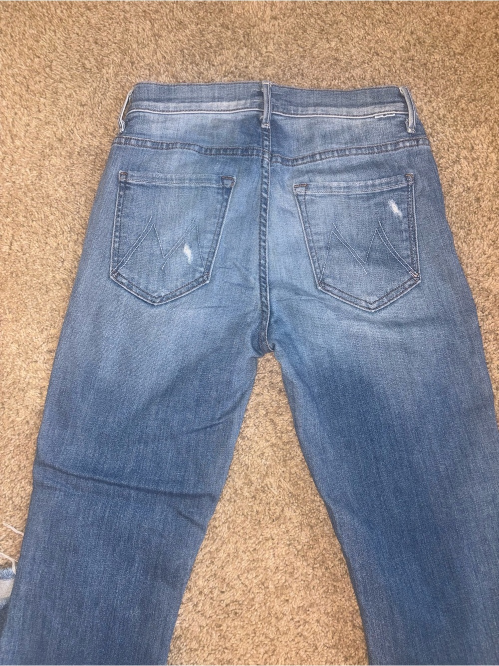 MOTHER Insider Crop Step Fray jeans 27